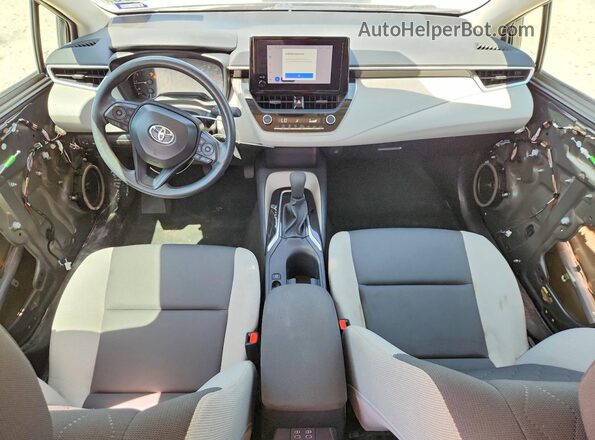 5YFB4MDEXSP331798 2025 TOYOTA COROLLA Gray Вид панелі приладів