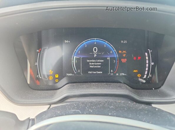 5YFB4MDEXTP370845 2026 TOYOTA COROLLA Blue Սարքավորումների վահանակի տեսք