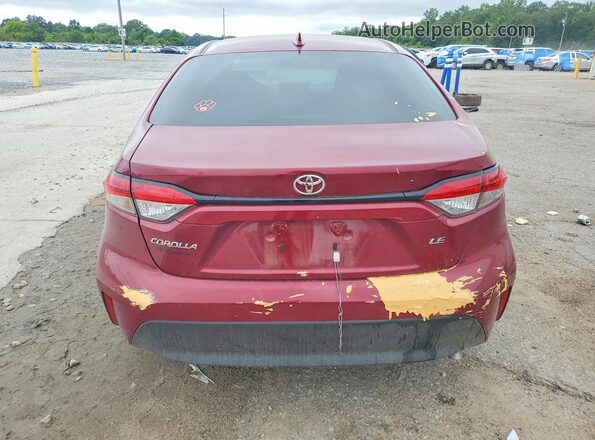 5YFB4MDEXTP424130 2026 TOYOTA COROLLA Burgundy Vista trasera