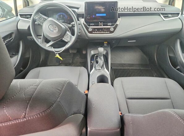 5YFB4MDEXTP450310 2026 TOYOTA COROLLA Black Առջևի վահանակի տեսք