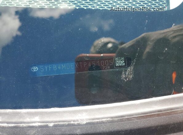 5YFB4MDEXTP451005 2026 TOYOTA COROLLA Gray Շարժիչի բաժամունքի տեսք