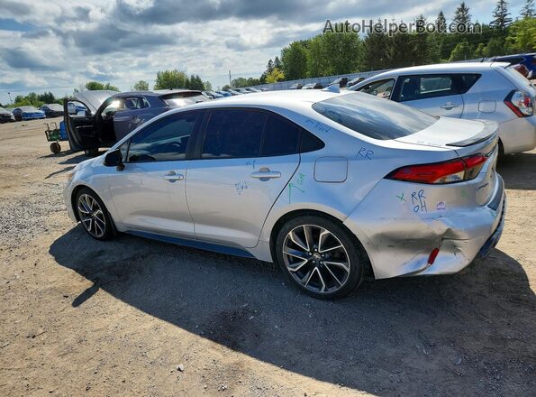 5YFB4RBE2LP007018 2020 TOYOTA COROLLA Silver Trasero izquierdo