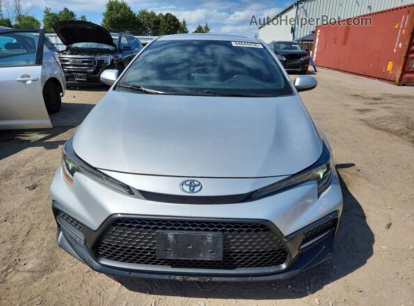 5YFB4RBE2LP007018 2020 TOYOTA COROLLA Silver Vista frontal