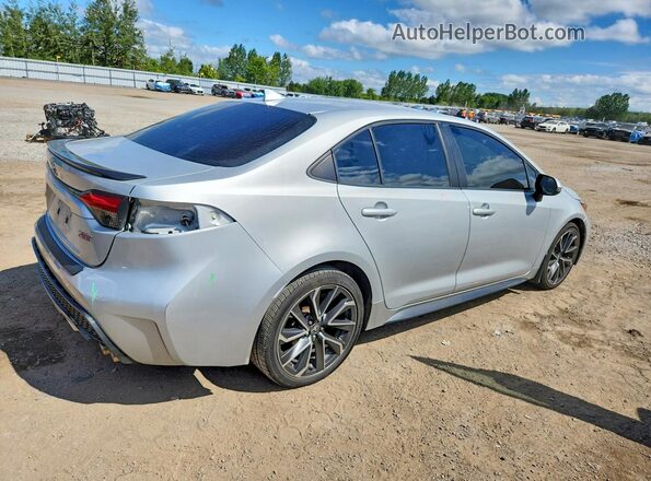 5YFB4RBE2LP007018 2020 TOYOTA COROLLA Silver Trasero derecho