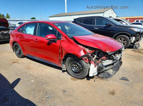 5YFB4RBE4LP023267 2020 TOYOTA COROLLA Red წინა მარჯვენა