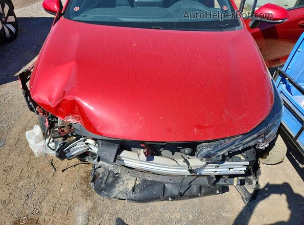 5YFB4RBE4LP023267 2020 TOYOTA COROLLA Red უკანა სალონის ხედი