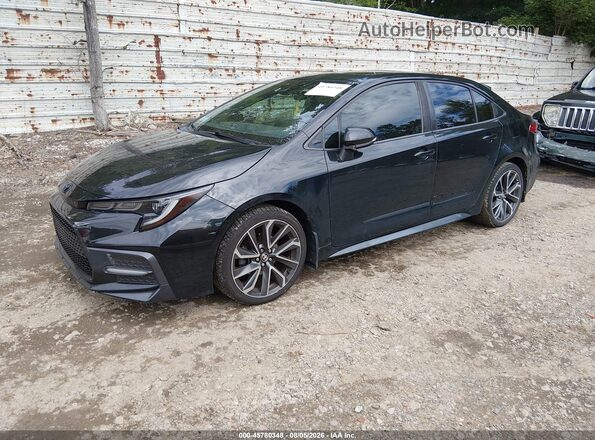 5YFB4RBE6LP006731 2020 TOYOTA COROLLA Black Front left