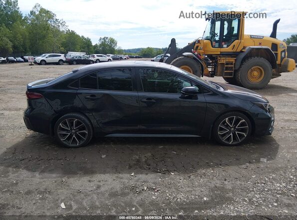 5YFB4RBE6LP006731 2020 TOYOTA COROLLA Black Rear interior view
