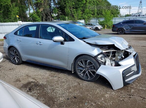 5YFB4RBE9LP026293 2020 TOYOTA COROLLA Silver Առջևի աջ