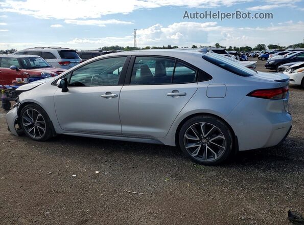 5YFB4RBE9LP026293 2020 TOYOTA COROLLA Silver Հետևի ձախ