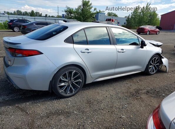 5YFB4RBE9LP026293 2020 TOYOTA COROLLA Silver Հետևի աջ