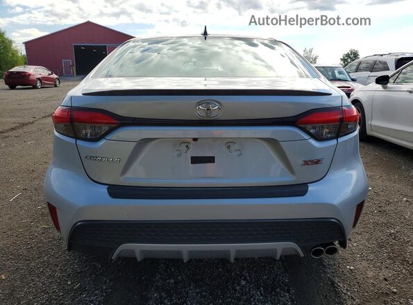 5YFB4RBE9LP026293 2020 TOYOTA COROLLA Silver Հետևի տեսք