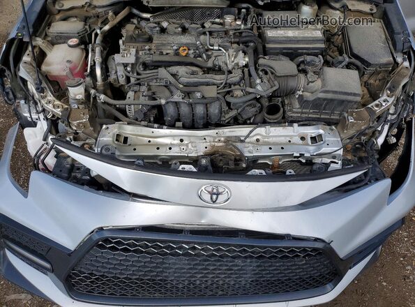 5YFB4RBE9LP026293 2020 TOYOTA COROLLA Silver Սալոնի հետևի տեսք