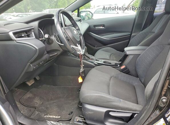 5YFB4RBEXLP055835 2020 TOYOTA COROLLA Black Widok wnętrza z przodu
