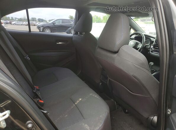 5YFB4RBEXLP055835 2020 TOYOTA COROLLA Black Widok tylnych siedzeń