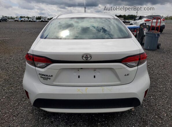 5YFBPMBE6NP343610 2022 TOYOTA COROLLA White უკანა ხედი