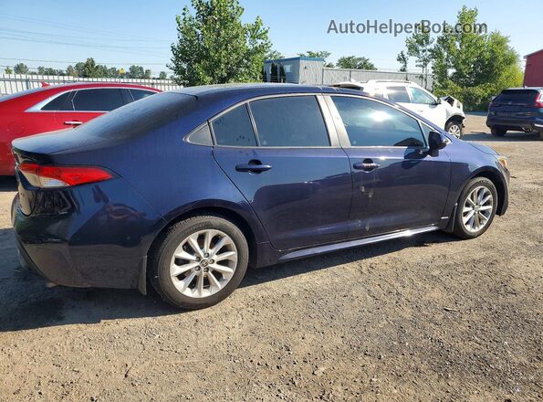5YFBPMBE7NP348525 2022 TOYOTA COROLLA Blue Задня права чверть