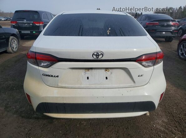 5YFBPMBEXNP279314 2022 TOYOTA COROLLA White Вид ззаду