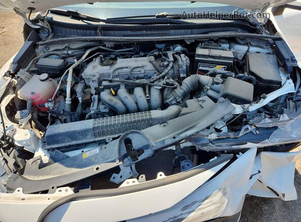 5YFBPRBE4LP016858 2020 TOYOTA COROLLA Белый Вид задней части салона