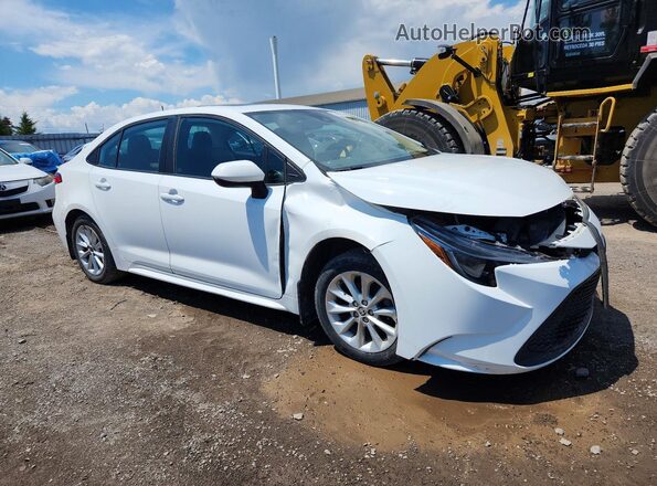 5YFBPRBE4LP016858 2020 TOYOTA COROLLA Белый Передняя правая четверть