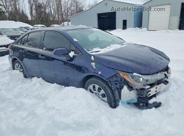 5YFBPRBE4LP121612 2020 TOYOTA COROLLA Blue Delantero derecho