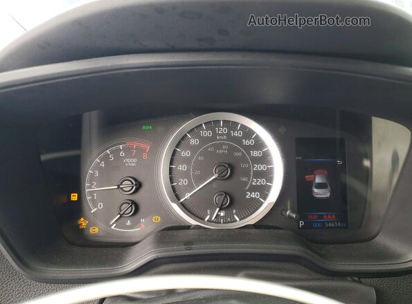 5YFBPRBE4LP121612 2020 TOYOTA COROLLA Blue Vista del cuadro de instrumentos