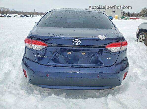 5YFBPRBE4LP121612 2020 TOYOTA COROLLA Blue Vista trasera