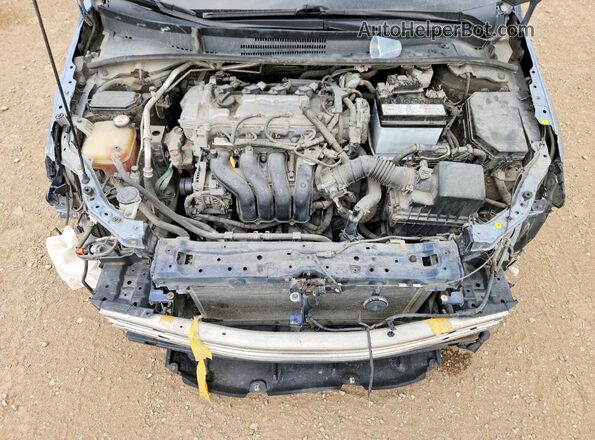 5YFBPRBE4LP123473 2020 TOYOTA COROLLA Синий Вид задней части салона