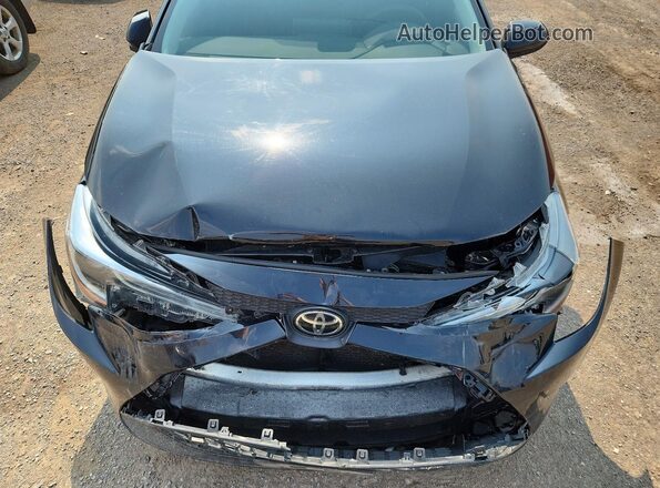 5YFBPRBE6LP020233 2020 TOYOTA COROLLA Black უკანა სალონის ხედი