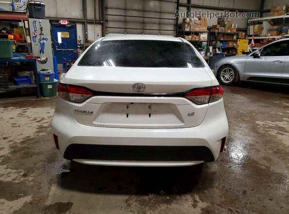 5YFBPRBE8LP103274 2020 TOYOTA COROLLA White Հետևի տեսք
