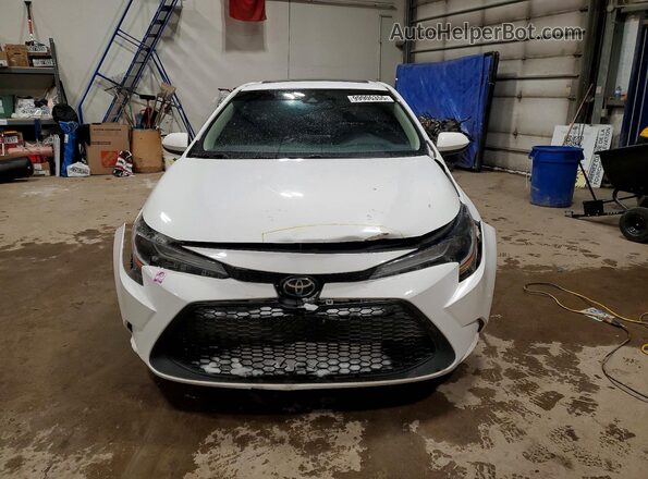 5YFBPRBE8LP103274 2020 TOYOTA COROLLA White Դիմացի տեսք