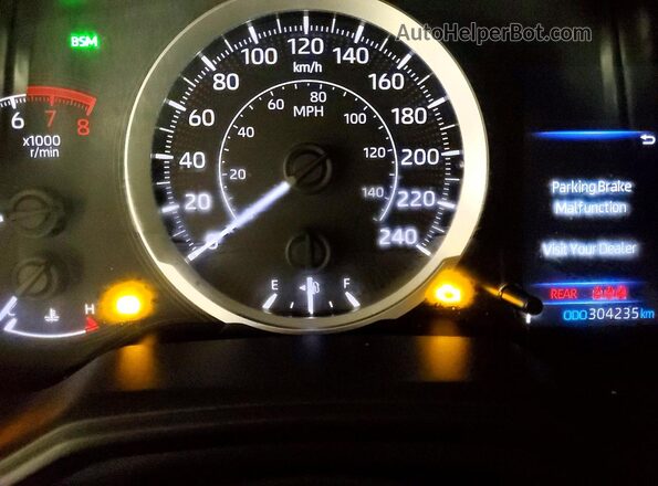 5YFBPRBE8LP103274 2020 TOYOTA COROLLA White Սարքավորումների վահանակի տեսք