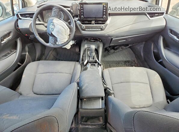 5YFBPRBEXLP029694 2020 TOYOTA COROLLA Белый Вид панели приборов