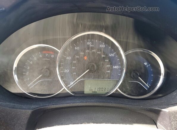 5YFBPRHE0GP514861 2016 TOYOTA COROLLA Charcoal ხელსაწყოთა პანელის ხედი