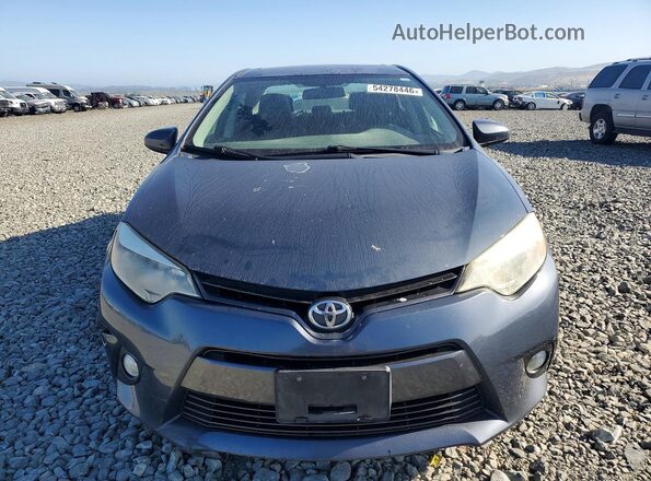 5YFBPRHE0GP514861 2016 TOYOTA COROLLA Charcoal წინა ხედი