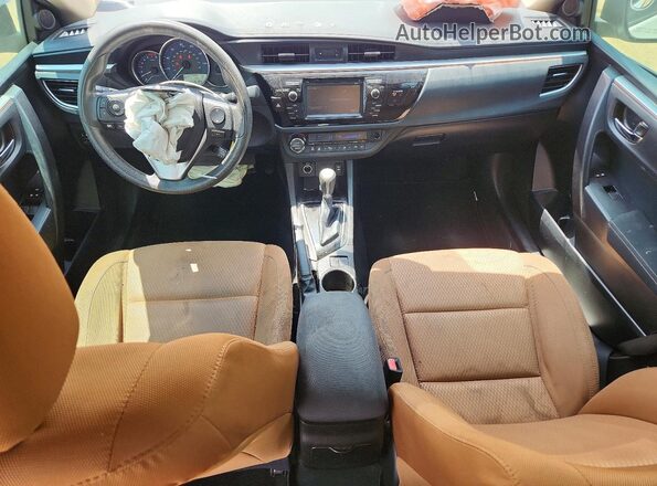 5YFBPRHE2GP368298 2016 TOYOTA COROLLA White Առջևի վահանակի տեսք