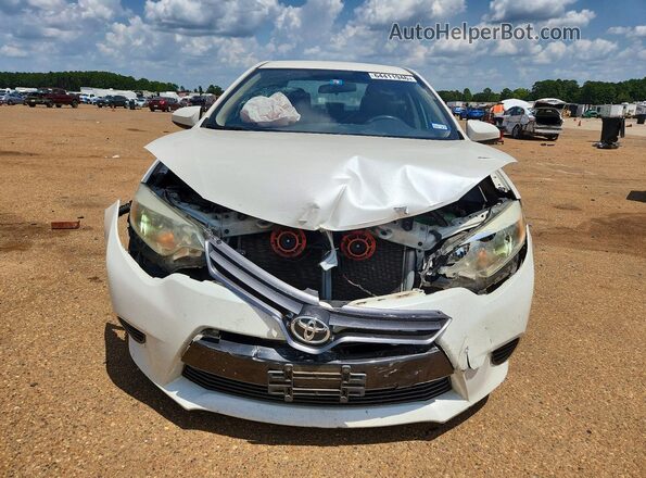 5YFBPRHE2GP368298 2016 TOYOTA COROLLA White Դիմացի տեսք