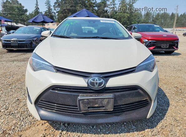 5YFBPRHE6KP905344 2019 TOYOTA COROLLA White წინა ხედი