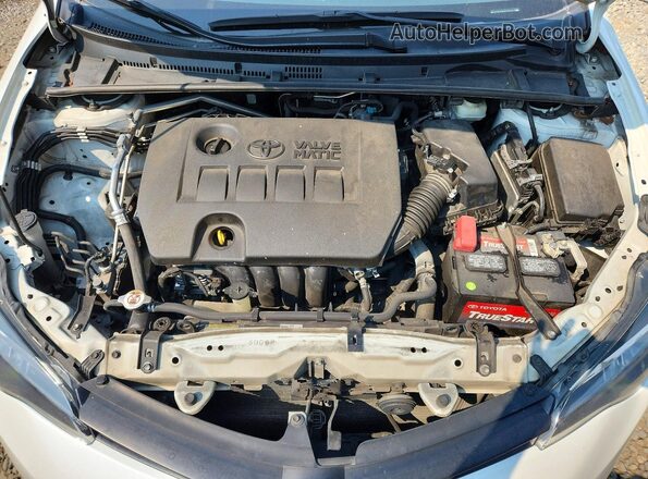 5YFBPRHE6KP905344 2019 TOYOTA COROLLA White უკანა სალონის ხედი