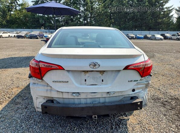 5YFBPRHE6KP905344 2019 TOYOTA COROLLA White უკანა ხედი