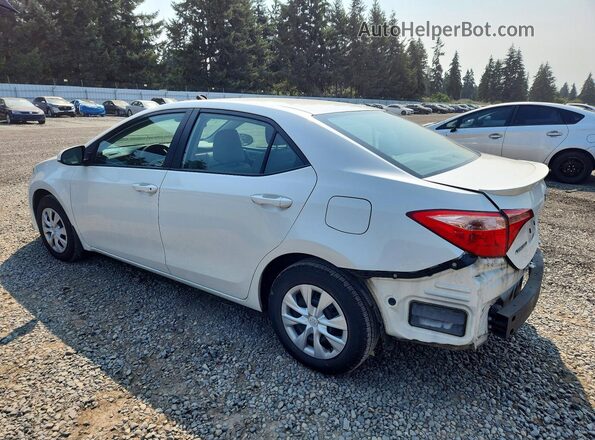 5YFBPRHE6KP905344 2019 TOYOTA COROLLA White უკანა მარცხენა