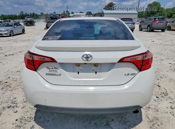 5YFBPRHE7JP806336 2018 TOYOTA COROLLA White Widok z tyłu