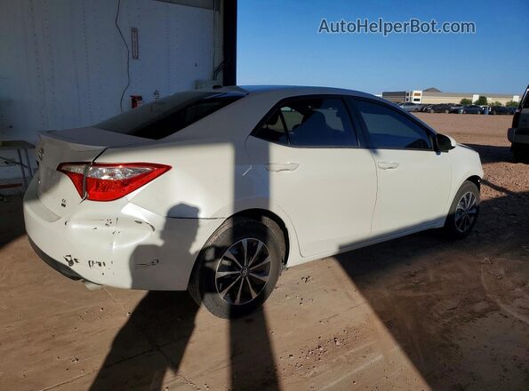5YFBPRHEXGP383096 2016 TOYOTA COROLLA White Rear right