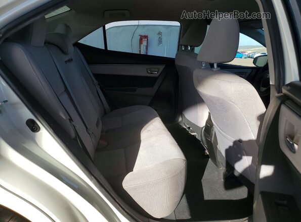 5YFBPRHEXGP383096 2016 TOYOTA COROLLA White Rear seats view