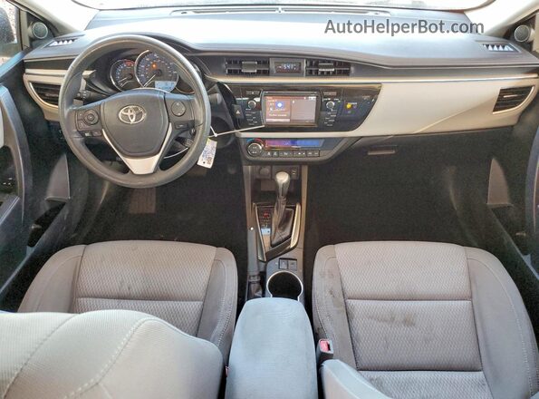 5YFBPRHEXGP383096 2016 TOYOTA COROLLA White Dashboard view
