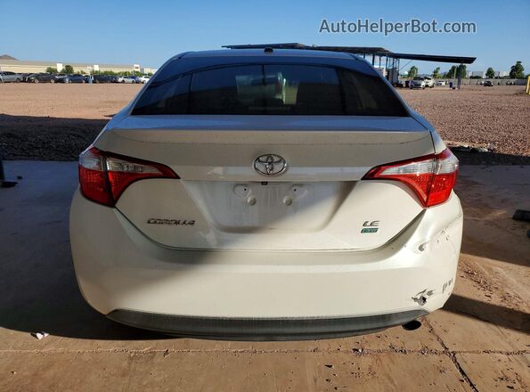 5YFBPRHEXGP383096 2016 TOYOTA COROLLA White Rear view