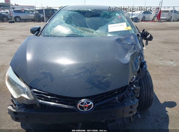 5YFBURHE0GP376845 2016 TOYOTA COROLLA Black უკანა სალონის ხედი