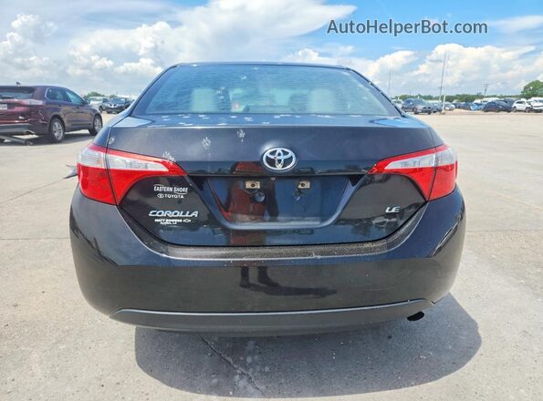 5YFBURHE0GP400321 2016 TOYOTA COROLLA Charcoal უკანა ხედი