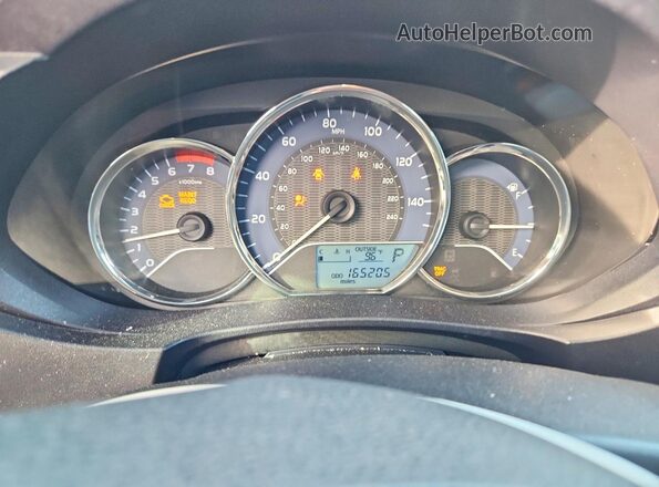 5YFBURHE0GP400321 2016 TOYOTA COROLLA Charcoal ხელსაწყოთა პანელის ხედი