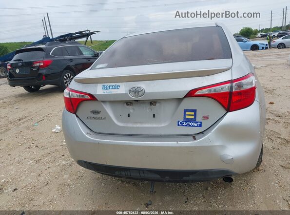 5YFBURHE0GP430595 2016 TOYOTA COROLLA Silver 